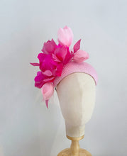 Load image into Gallery viewer, Custom Blooms Feather floral Headpiece - deposit payment