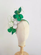 Load image into Gallery viewer, LOTTIE leather headpiece - greens
