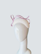 Load image into Gallery viewer, Jonquil  band  headpiece -white and lilac