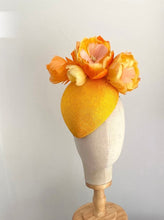 Load image into Gallery viewer, Custom feather flower hat  - deposit payment