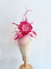 Load image into Gallery viewer, Custom feather flower hat  - deposit payment