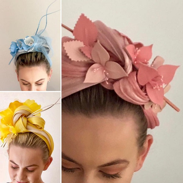 Floral turban headbands - update