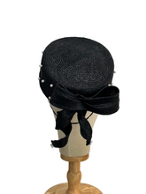 Load image into Gallery viewer, Pearl dot derby pillbox
