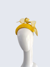 Load image into Gallery viewer, Tamsin sheer twist headpiece - yellow
