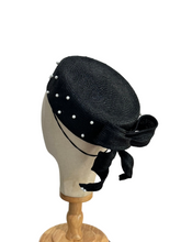 Load image into Gallery viewer, Pearl dot derby pillbox
