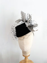 Load image into Gallery viewer, Abstract feather feature pillbox
