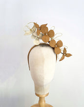 Load image into Gallery viewer, Ella Leather  headpiece - toffee
