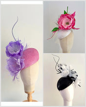 Load image into Gallery viewer, Custom feather flower hat  - deposit payment
