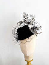 Load image into Gallery viewer, Abstract feather feature pillbox
