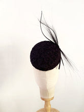 Load image into Gallery viewer, Black lace pillbox
