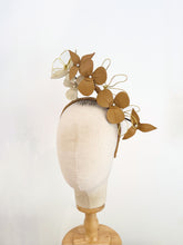 Load image into Gallery viewer, Ella Leather  headpiece - toffee
