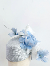 Load image into Gallery viewer, Laura Feather Blooms - blues
