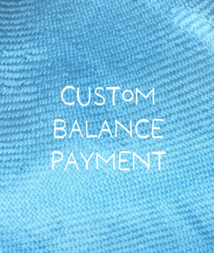 Customised LOTTIE balance payment  for Erika