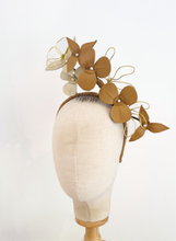 Load image into Gallery viewer, Ella Leather  headpiece - toffee
