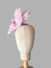 Load image into Gallery viewer, Feathered sculptural headpiece
