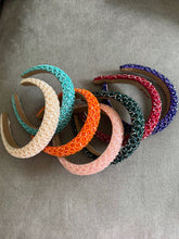Load image into Gallery viewer, Beaded headband - 7 colour choices
