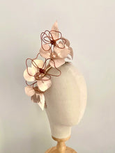 Load image into Gallery viewer, Rose gold leather headpiece
