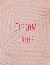 Load image into Gallery viewer, Custom Blooms felt Hat - deposit for Chelsea
