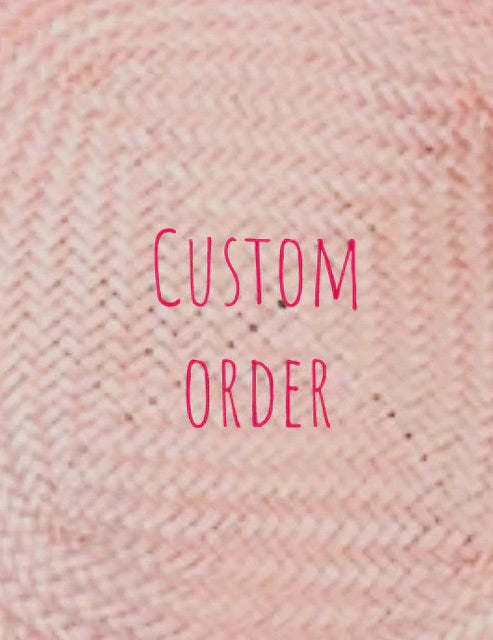 Custom order balance payment for Deb