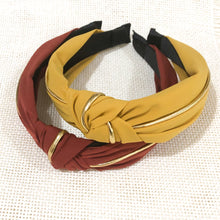 Load image into Gallery viewer, Sleek knot   band , 7 colours
