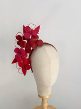 Load image into Gallery viewer, leather blossom  -reds
