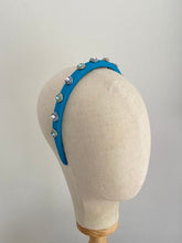 Load image into Gallery viewer, Embellished headband - blue
