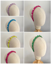 Load image into Gallery viewer, Embellished headband - 6 colours available
